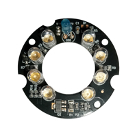 Panel de Visión Nocturna Infrarroja IR 850nm 940nm para Cámara de Seguridad CCTV, Placa PCBA con Sensor Fotosensible, Personalizable ODM