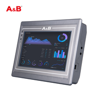 Interfaz PLC Serie GL, HMI de Automatización Industrial para Pantalla Táctil de 4.3/7/10 Pulgadas, Resolución 800x480, RS-232