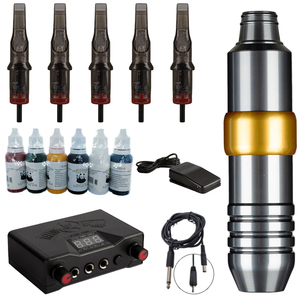 Máquina de Tatuaje de Aluminio para Principiantes, Microblading, Herramienta Manual para Cejas, PMU, Pistola de Tatuaje Profesional para Entrenamiento - Product Image 1