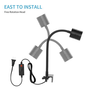 Lámpara LED para Pecera, de Aleación de Aluminio, con Soporte de Abrazadera, Tres Colores, Regulable, para Plantas Acuáticas y <span class=keywords><strong>Peces</strong></span> Ornamentales - Product Image 5