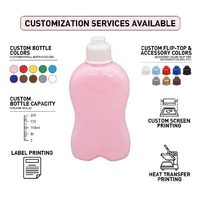 Flacon plat en PET de 60 ml avec bouchon à clapet, conteneur portable format échantillon pour cosmétiques, soins de la peau, shampooings et échantillons d'huiles essentielles