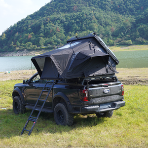 2025 Enjoin Auto Roof Top Carpa Hilo de poliéster 4 personas Camión Pop up Impermeable Car Roof Top Carpa Escalera de cuatro estaciones - Product Image 3