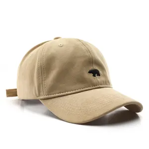 Cappelli da Baseball personalizzati da esterno per cappelli da papà con ricamo non strutturato