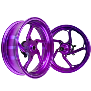 Roues gravées CNC de qualité supérieure pour Honda FORZA350 - Résistantes aux climats tropicaux, en alliage durable et sans modification nécessaire - Product Image 4