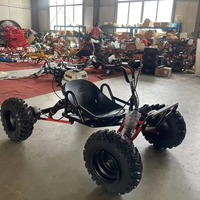Precio de Fábrica, Go Kart Todoterreno de 212 CC y 4 Tiempos con Llantas de Aleación de Aluminio de 10 Pulgadas, a Gasolina, para Adultos y Niños, 1000 W