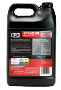 ZEREX Heavy Duty Extended Life 50/50 Refrigerante anticongelante 1 galón - Product Image 2