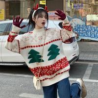 Pull-over décontracté à col rond personnalisé en gros, vêtements tricotés pour femmes grandes tailles, saison automne, qualité supérieure AL024-W