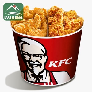 Vente chaude 65 oz 85 oz 15 0oz Emporter Impression Personnalisée KFC Poulet Frit Papier Seau - Product Image 6