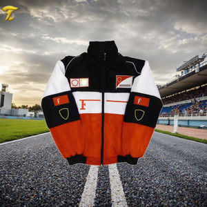 Men's Coats <strong>F1</strong> Racing Suit <strong>Ferraris</strong> Team Riding Suit Loose Casual Motorcycle Cotton Clothing Embroidered Men's <strong>Jackets</strong> - Product Image 1