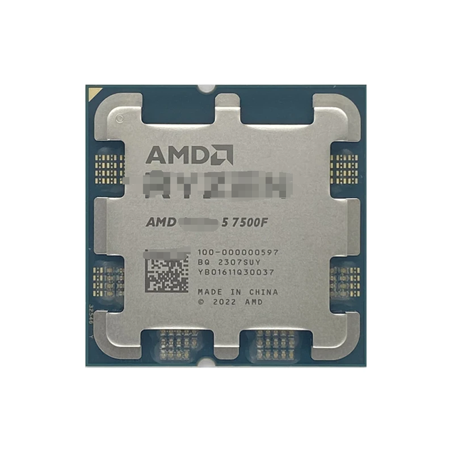 NEW AMD R5 7500F 7600 7600X 3.7GHz 6-Core 12-Thread CPU Processor 5NM L2=10M 100-000000597 ZEN 4 Socket AM5 Cpu DDR5 5200 RAM