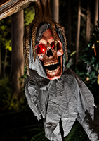 Costume de personnage d'horreur d'Halloween en acier personnalisé pour les fêtes - Utilisation en extérieur et en intérieur