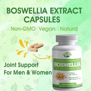 OEM ODM sıcak satış takviyeleri Boswellic asitler <span class=keywords><strong>Boswellia</strong></span> sercapsules özü kapsüller - Product Image 4