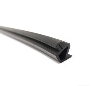 Joint d'étanchéité de porte en caoutchouc <span class=keywords><strong>EPDM</strong></span> flexible personnalisé, bande de protection contre les courants d'air <span class=keywords><strong>sous</strong></span> la porte, garde de porte, noir, imperméable, découpe - Product Image 2