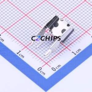 K2-1102BG-E4CW-01 Tactile Switch Bent Lead Through Hole,6x6mm Switch 2.5N Right Angle Insert 6mm 6mm - Product Image 2