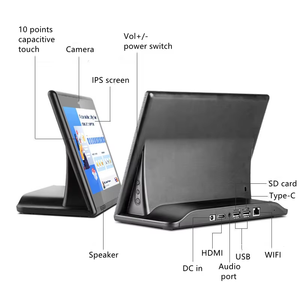 Afficheur numérique tout-<span class=keywords><strong>en</strong></span>-un tactile <span class=keywords><strong>de</strong></span> 10,1 pouces Android <span class=keywords><strong>de</strong></span> type L pour salle <span class=keywords><strong>de</strong></span> <span class=keywords><strong>conférence</strong></span>, panneau plat commercial, affichage publicitaire mural avec SDK - Product Image 5