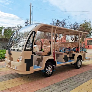 Vehículo Eléctrico Clásico de Alta Calidad para Turismo, Autobús Eléctrico Panorámico y Carro Turístico para Campos de Golf - Product Image 4