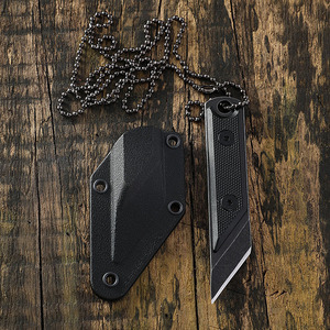 Outdoor Mini Necklace Straight Knife Pocket Knife Key <b>Box</b> Cutter <b>Box</b> Cutter Office Pencil <b>Letter</b> Opener <b>Box</b> Cutter - Product Image 3