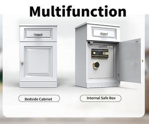 Đồ Nội Thất Nhà Gỗ Đầu Giường An Toàn Tủ Khách Sạn Ẩn Thông Minh Vân Tay Kỹ Thuật Số Ẩn An Toàn Hộp - Product Image 5