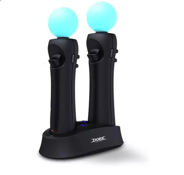 Dobe TP3-382 Move Controller Charging Dock for PS3 PS4 VR Motion Controller