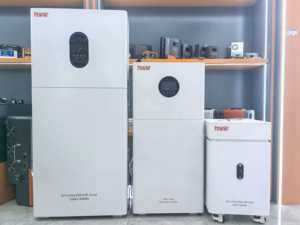 อินเวอร์เตอร์ไฮบริดกริดโซลาร์ ESS 6KW 12KW 220Vac พร้อมแบตเตอรี่เก็บพลังงาน 16KWH 30KWH คลื่นไซน์บริสุทธิ์ สำหรับระบบออลอินวัน - Product Image 4