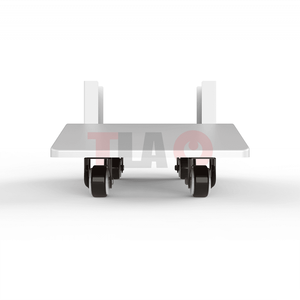 Soporte de Suelo Profesional 1500 de Acero Inoxidable con 4 Ruedas, Carro de Hospital Duradero, Diseño Minimalista, Mobiliario Comercial - Product Image 1