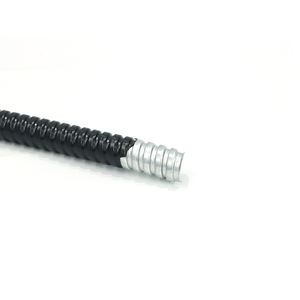 국가 표준 유연한 아연 도금 강철 PVC 도관 케이블 슬리브 두꺼운 와이어 골판지 파이프 직경 10-30mm - Product Image 6