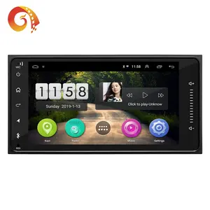 Neues Produkt Hot Sales 2 Din Auto Android GPS Navigation Android10 1 16GB Wifi BT GPS Autoradio