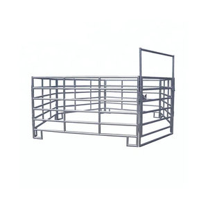 Paneles galvanizados de corral para caballos con valla eléctrica solar para granja ganadera Panel de caballos al por mayor - Product Image 5