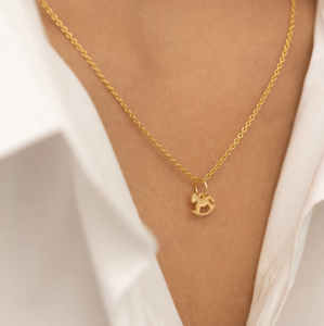 Personalizzazione all'ingrosso cavallo dondolo pendente collana 316L in acciaio inox Baby Horse Charm regalo commemorativo per <span class=keywords><strong>gli</strong></span> amanti <span class=keywords><strong>degli</strong></span> <span class=keywords><strong>animali</strong></span> - Product Image 1