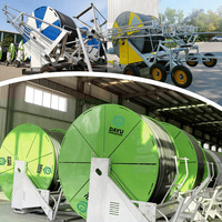 Système d'irrigation mobile à haute efficacité avec arroseur sur chariot pour l'agriculture