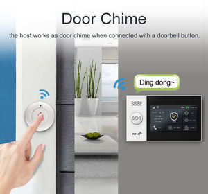 Sistema de Alarma de Seguridad Inteligente para el Hogar PG-107 Tuya GSM con Pantalla Táctil 4G WIFI y 433MHz, Control por Aplicación Alexa y Smart Life - Product Image 6