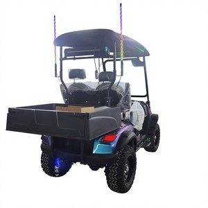 Voiturette de golf électrique tout-terrain surélevée 2 places couleur caméléon - Product Image 3