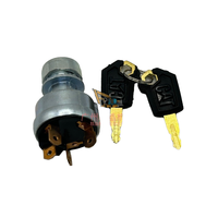 Pour Caterpillar 303C 307D 312D 320C 320D 324D 326C 329D 330C 336D 336D2L nouvelle serrure de porte électrique/clé/interrupteur d'allumage de démarrage