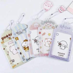 Low MOQ PVC Keyring Album Collect Custom Personalised Photo Card Credit Card Holders Keychain Kpop Photocard Holder - Product Image 2