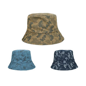 Sombreros de Pescador Reversibles Unisex de Poliéster de Alta Calidad, Coloridos, con Estampado de Logotipo, Camuflaje, Casuales, Protección Solar, Resistentes al Viento, para Pesca y Viajes - Product Image 1