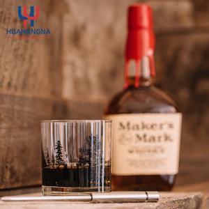 Sofisticato Personalizzato Foresta Stampato Senza Piombo 345ml Chiaro Addensare Fondo Brandy <span class=keywords><strong>Wisky</strong></span> di Vetro per la Cerimonia Nuziale della Festa di Natale - Product Image 5