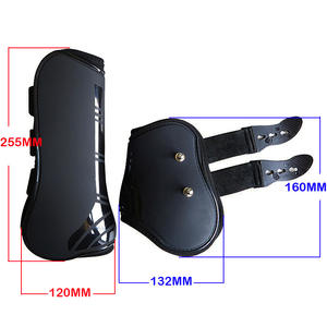 2 pièces accessoires de protège-jambes équestres bottes tendons durables à absorption de chocs pour cheval - Product Image 2
