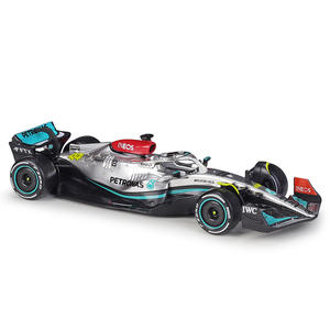 Bburago 1:43 Mercedess modelo de coche de aleación F1 - W13E <span class=keywords><strong>AMG</strong></span> 2022 modelos fundidos a presión Metal coches de carrera de automóviles artículo decorativo genial - Product Image 1