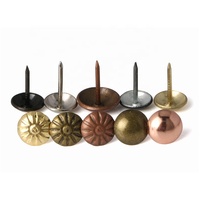 Clous décoratifs en mousse, vente directe d'usine, vente chaude, canapé, punaises rondes et ongles en mousse de cuivre Antique