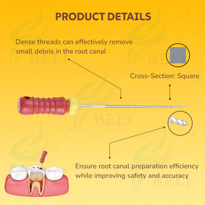 <span class=keywords><strong>Niti</strong></span> quay endo tập tin động cơ sử dụng kênh gốc Nha khoa tập tin nội nha k tập tin vật liệu nha khoa 15-40 #25mm Thiết bị Sản phẩm - Product Image 3