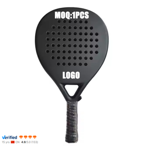Tùy Chỉnh Chuyên Nghiệp Cao Cấp 12K & 18K Sợi <span class=keywords><strong>Carbon</strong></span> Padel Vợt OEM Paletas Pelotas Với Biểu Tượng Tùy Chỉnh Polyester Chất Liệu Lưới - Product Image 1
