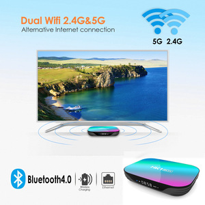 Decodificador de TV Android 9.0 <span class=keywords><strong>HK1</strong></span> <span class=keywords><strong>BOX</strong></span> S905X3 4G 32G, el más vendido de fábrica, con WiFi dual 2.4G+5G, 4K, BT y reproductor multimedia inteligente STB - Product Image 4