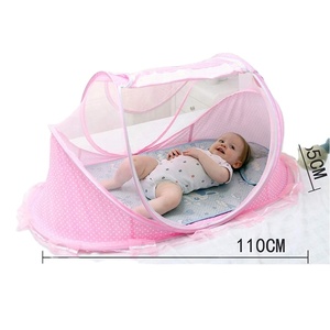 Baby Mosquito Net for Crib With <b>Mattress</b> Pillow - Product Image 3