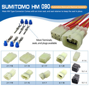 Yb Connector 6-Pins Vrouwelijke 6180-6181 Hm <span class=keywords><strong>2.3</strong></span>(090) Serie Motorfiets Elektrische Connector - Product Image 5