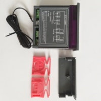 Controlador de temperatura del termostato montado en Panel Digital LED para termorregulador de incubadora Compatible con AC 110V 220V