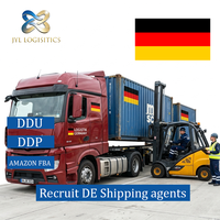 Servicio de logística de envío de carga, agente de transporte, agente de carga, envío exprés de FBA a Alemania.