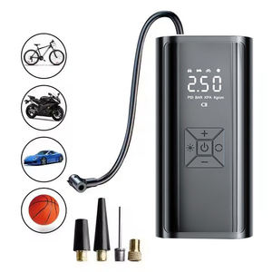 Compresseur Rechargeable USB - Pompe à Air électrique Compacte, Double Usage Gonflage/aspiration, 5 Buses - Pour Ballons, Matelas, Jouets