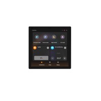 Panneau tactile intelligent KNX 4 pouces, écran 2.5D, double micro, contrôle de scène, 52 appareils, POE ETS pour la domotique, les hôtels et les bâtiments