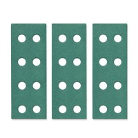 Joint d'isolation en papier d'orge vert découpé, feuille isolante électrique basse tension auto-adhésive pour carte de circuit OEM ODM