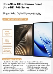 Quảng Cáo LCD displayer biển quảng cáo Poster ảnh vide 2k 4K Full HD độ sáng cao cửa sổ treo ánh sáng mặt trời có thể đọc được - Product Image 6